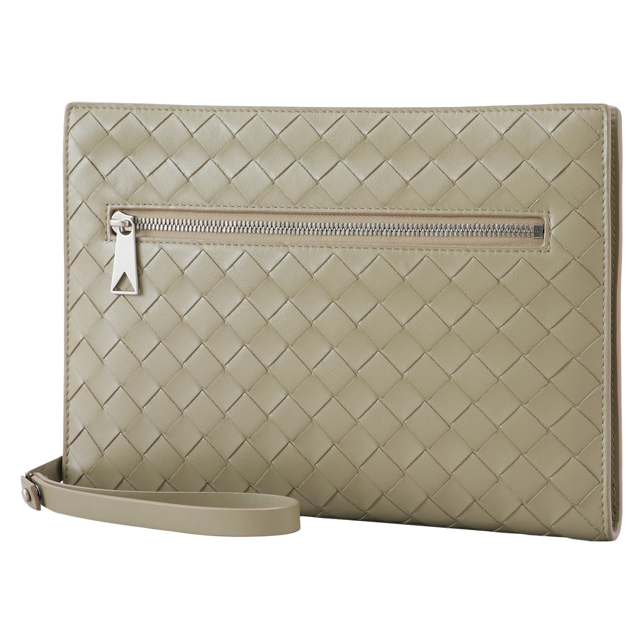 BOTTEGA VENETA(USED)보테가베네타 693675 인트레치아토 다큐먼트 클러치